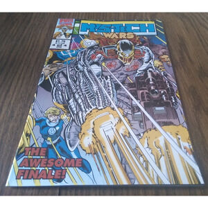 Mys-Tech Wars #4 (June 1993 Marvel UK)